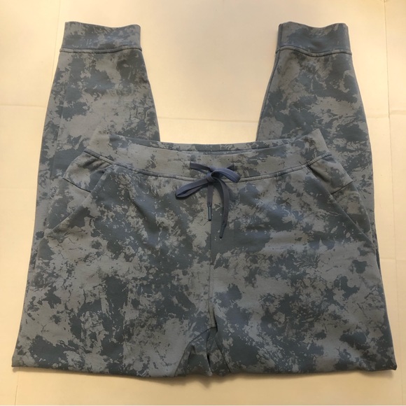 Lululemon Men City Sweat Jogger French Terry Spectral Chambray River Blue Sz L - Picture 7 of 13